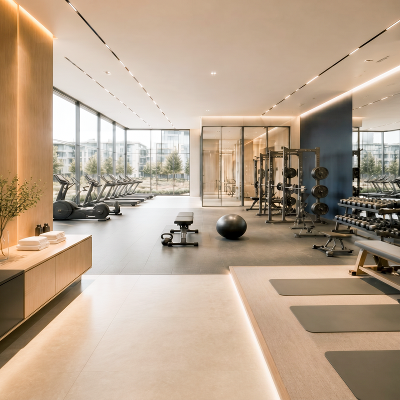 Rooftop Gym