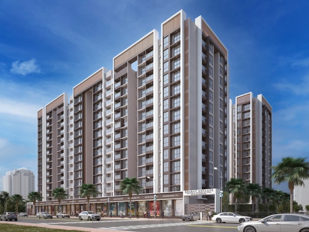 Bharat Enclave Day front view